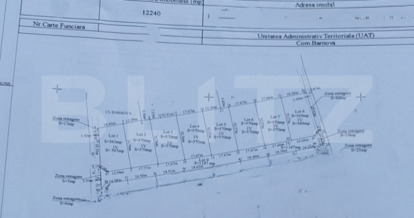 Teren de v&acirc;nzare, 5000 mp, Barnova &ndash; Strada Tudor Arghezi