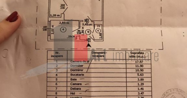 V&acirc;nzare apartament 3 camere Bd. Obregia - Turnu Măgurele