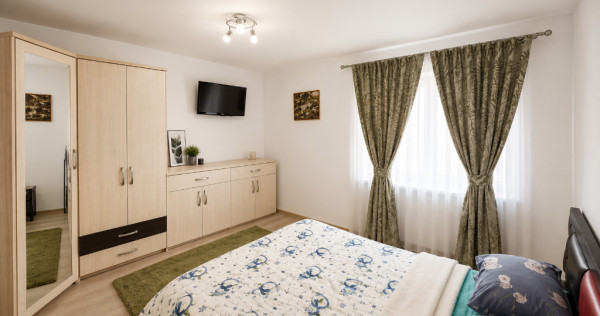 Apartament 3 camere, mobilat, utilat, parcare, boxa, zona Sanpetru!