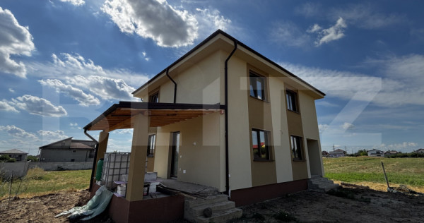 Casă nouă P+1, 122 mp utili, teren 400 mp, zona Bariera V?