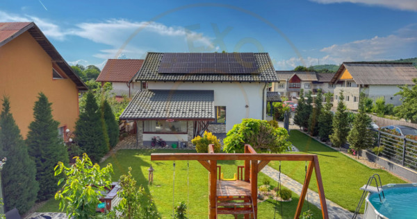 Casa moderna la cheie cu teren 485 mp Stefanesti