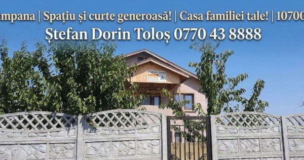 Cumpana Spațiu și curte generoasă! Casa familiei tale!