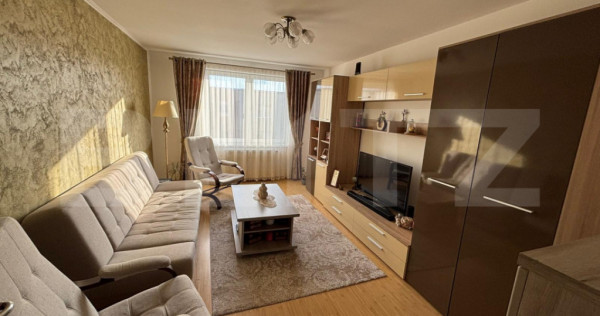 Apartament cu 3 camere, complet mobilat și utilat, 70 mp, z
