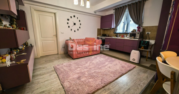 Apartament 2 camere 45 mp mobilat si utilat complet - Bucium