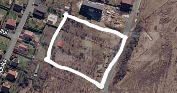 Teren intravilan, 1.160 mp, acces facil, utilități &icirc;n zon