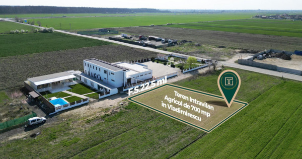 Teren intravilan arabil de v&acirc;nzare &ndash; Vladimirescu, Arad