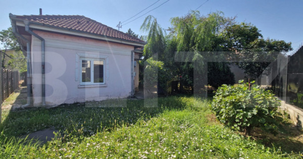 Casa individuala, 60 mp, teren 624mp, deschidere 18ml, Barie