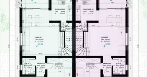 Duplex cu 4 camere de V&acirc;nzare &icirc;n S&acirc;nandrei