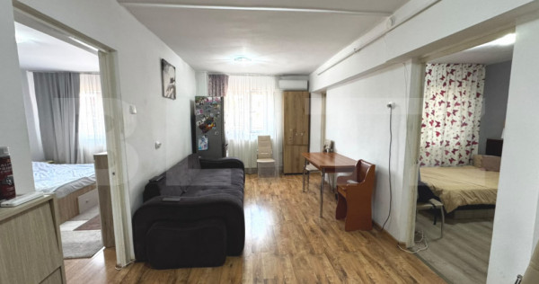 Apartament cu 2 camere, 51 mp, etaj intermediar, zona Mercur