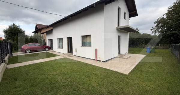 Casă nouă modernă, 140 mp utili, 300 mp teren, zona Ițca
