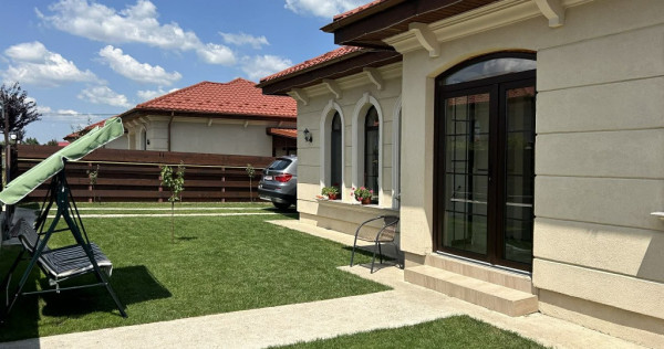 Casă modernă, construcție 2023, complet mobilată și utilată