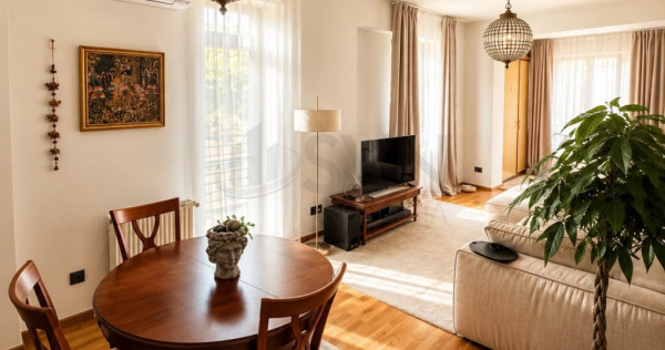Apartament 2 camere 83 mp Floreasca cu loc de parcare