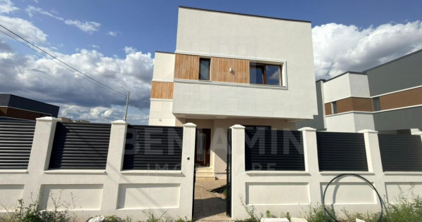 Casa moderna P+1 159mp cu teren 318mp an 2026 - Magnolia