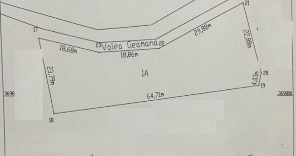 Teren intravilan 1299 MP Geamana, Pitesti &ndash; zona excele...