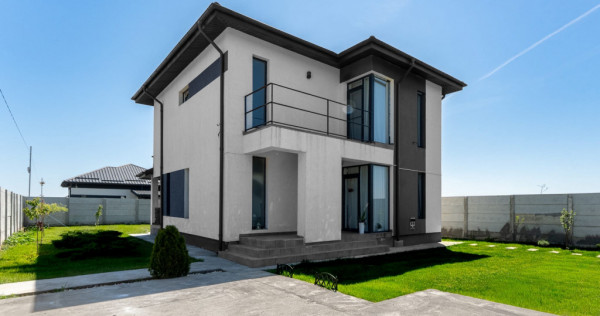 Vila eco friendly 165 mp , 463 mp teren, individuala, Dragom