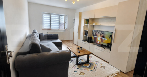 Apartament 2 camere decomandat, complet mobilat și utilat,