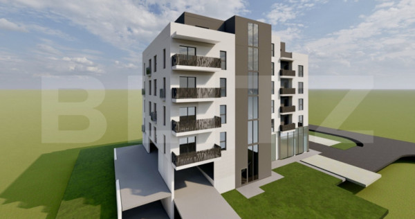 Vand apartament cu o camera - bloc nou - Mureseni