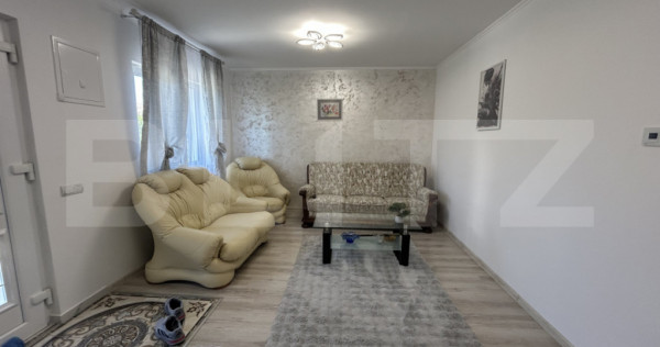 Duplex spațios, 98 mp utili, 250 mp de teren