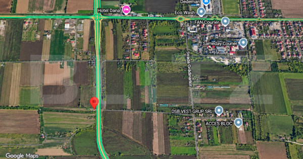 Teren extravilan de vanzare, 7200 mp, strada Careiului