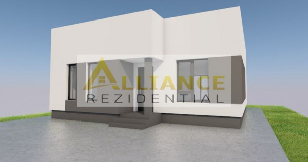 Vila individuala | 4 camere - 2 bai - Teren 307 mp
