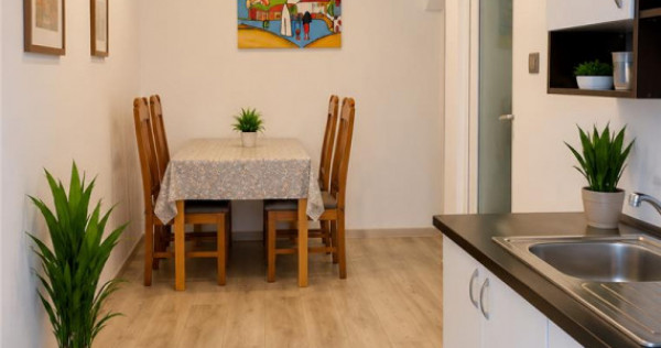 Garsoniera la casa, mobilata, 38mp, pivnita, pod mansardabil