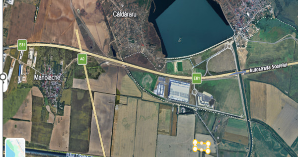 Teren intravilan 19.306 mp, Cernica (Căldăraru) &ndash; front DC 55