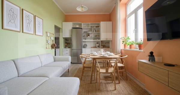 Apartament 3 camere, 75.25 mp, zonă Semicentrală