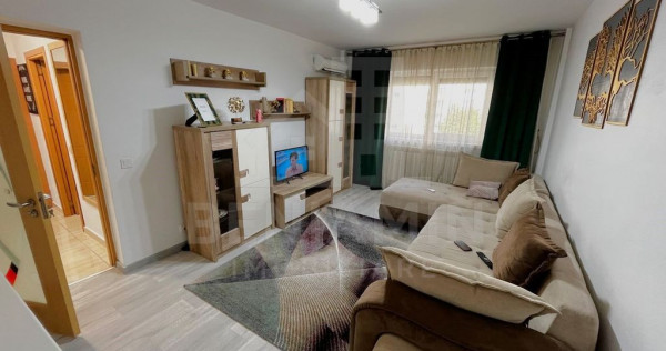 2Camere-Decomandat-Etaj 2-AC-Mobilat-Utilat-Modern-Zona I...