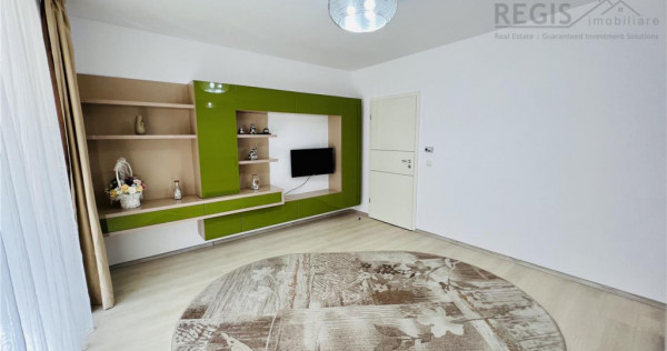 Apartament spatios 2 camere cu gradina, parcare boxa