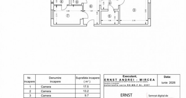 Titan-Ozana-Giurgeni, 2/4 ,decomandat,liber,bloc reabilitat