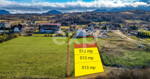 Teren intravilan 513 mp &ndash; zona Bran | 3 loturi disponibile