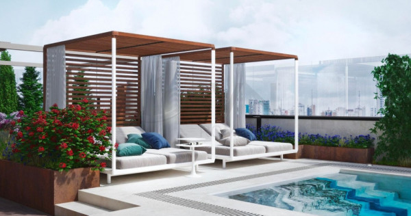 Penthouse spectacolos Aviatiei 790 mp cu piscina pe terasa