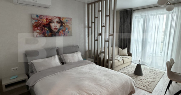 Apartament tip studio, bloc nou