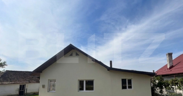 Casă individuală, 100 mp utili, 700 mp teren, finisată, I