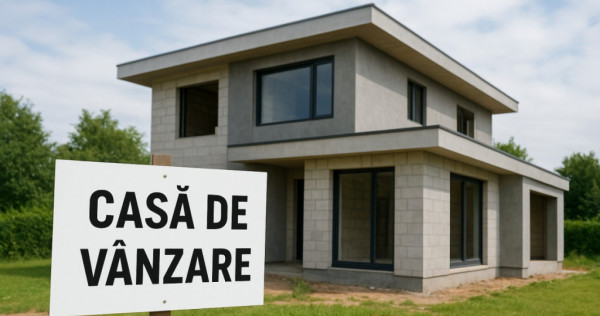 Casa individuala, 150mp, teren 700mp, in constructie, Chinte