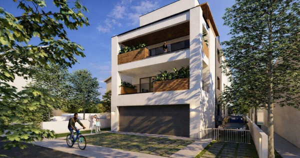FINISAT MODERN, 4 camere cu terasa, 3 bai, incalzire in p...
