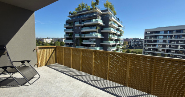 Apartament cu parcare, 48 mp + 12 mp terasa, Scala Residence