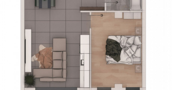 Apartament 2 camere, 50,88mp, ansamblu NZEB, zona Terra