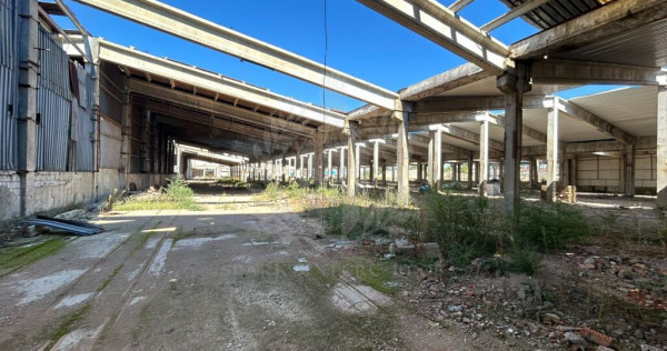 HALA INDUSTRIALA// PLATFORMA FOSTA FABRICA DE CARAMIDA