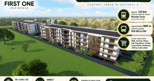 ⭐ Garsonieră Modernă cu Gradina | Parcare inclusa | deal
