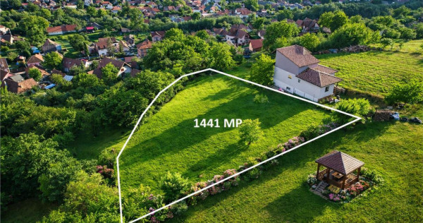 Teren intravilan, cu panorama superba, in Sfantu Gheorghe, C