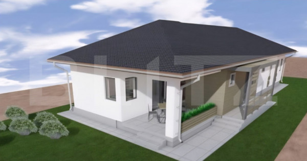Casa de vanzare, 120 mp, zona Corunca
