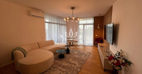 ISHO - Apartament cu 4 camere de lux, 2 bai, 2 balcoane, parcare privata