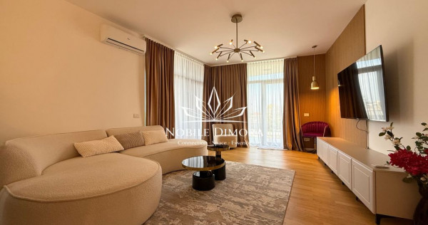 ISHO - Apartament cu 4 camere de lux, 2 bai, 2 balcoane, parcare privata