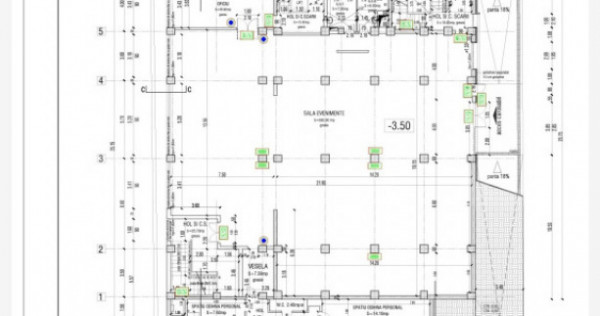 Spatiu de birouri, 940 mp, S+D, Calea Severinului