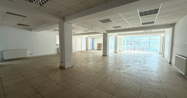 Spatiu comercial open space, 183 mp, vad excelent in zona Si