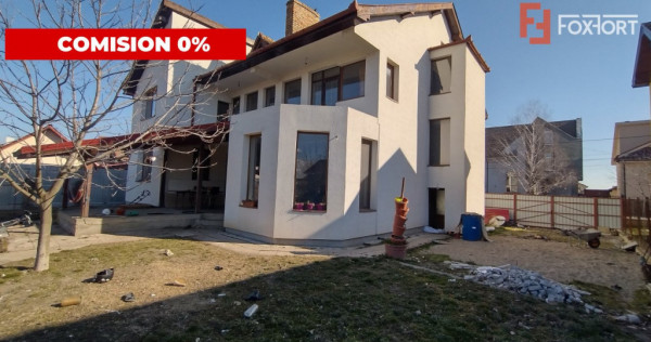 COMISION 0% Casa individuala 8 camere, Sacalaz - Pivnita, te