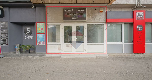 &Icirc;nchiriez spaţiu comercial, 80 mp, Str Prunului, Noua