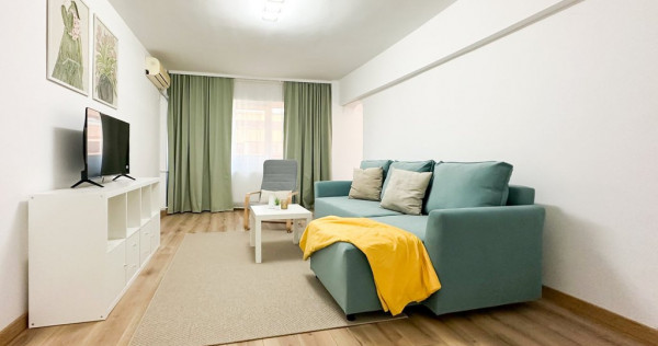 4 camere, 3 dormitoare, 2 băi, boiler, complet renovat