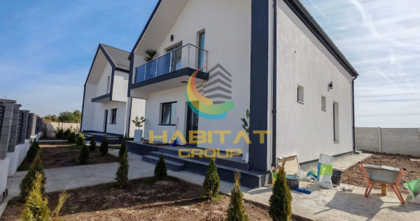 Casă individuală cu 4 camere, 3 băi și &icirc;ncălzire &icirc;n pardoseală